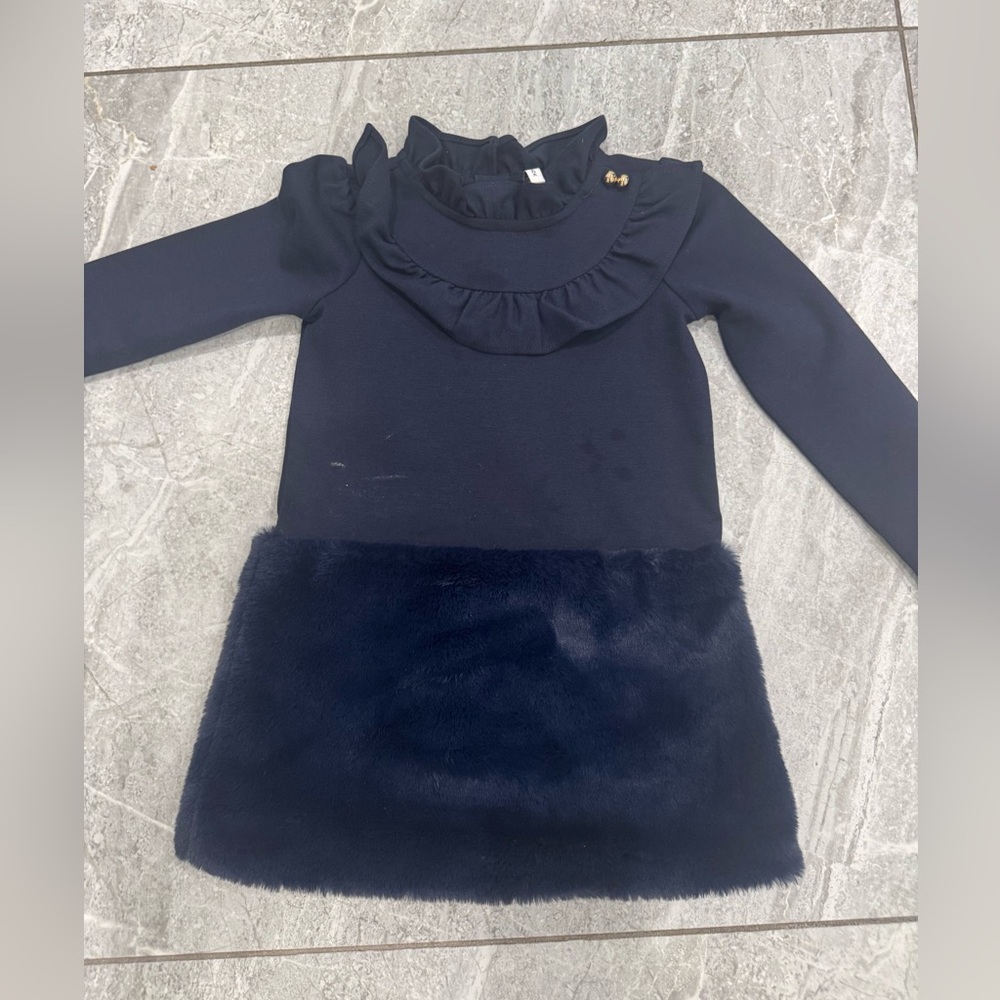 Janie and Jack Fur Dress